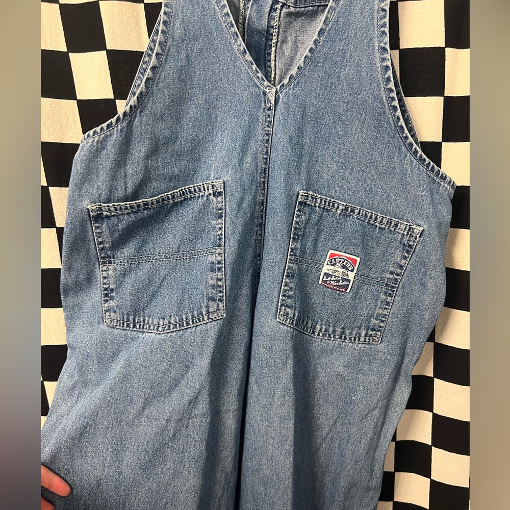 Carters Vintage Denim Overalls - Picture 10 of 14